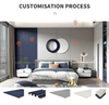 WPC 200x60cm Wall Panel Material Interior Tiles Ceiling