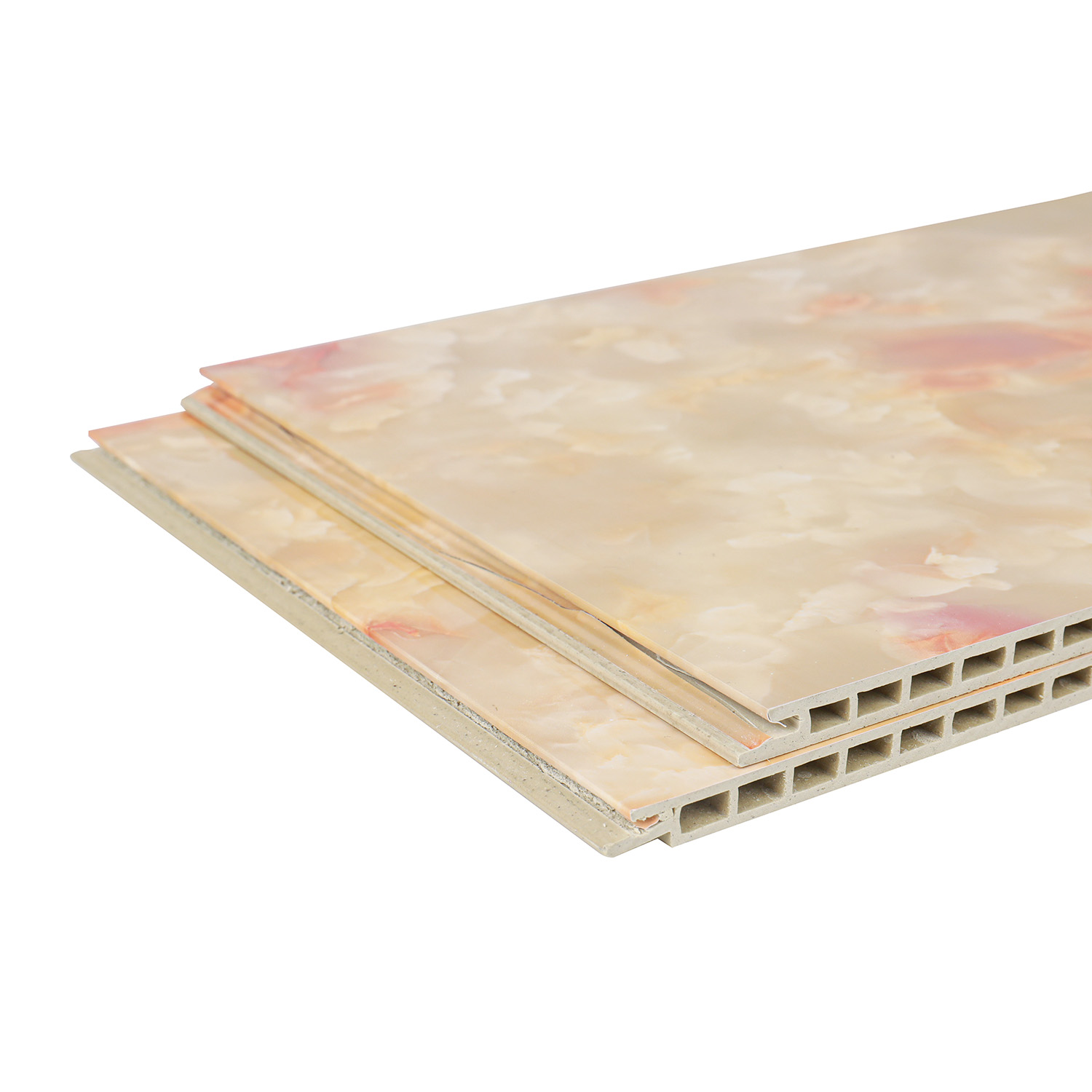 Sound Proof WPC Wall Panel with Wood Texture with Fireproof
