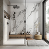Wholesale SPC Stone Vein Wall Panel System, Easy Click Lock for Bathroom/Shower