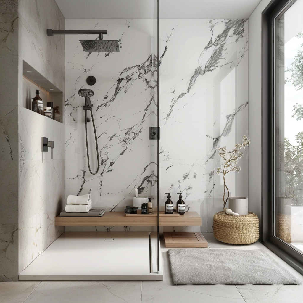 Oushe Showcases Innovative SPC Wall Panels at Leading International Building Materials Exhibition