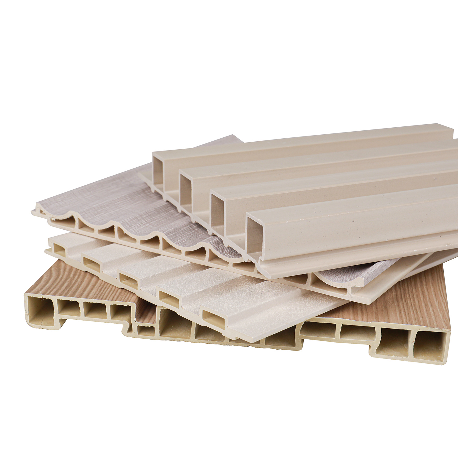 No Chemical Living Room Wood WPC Wall Panel