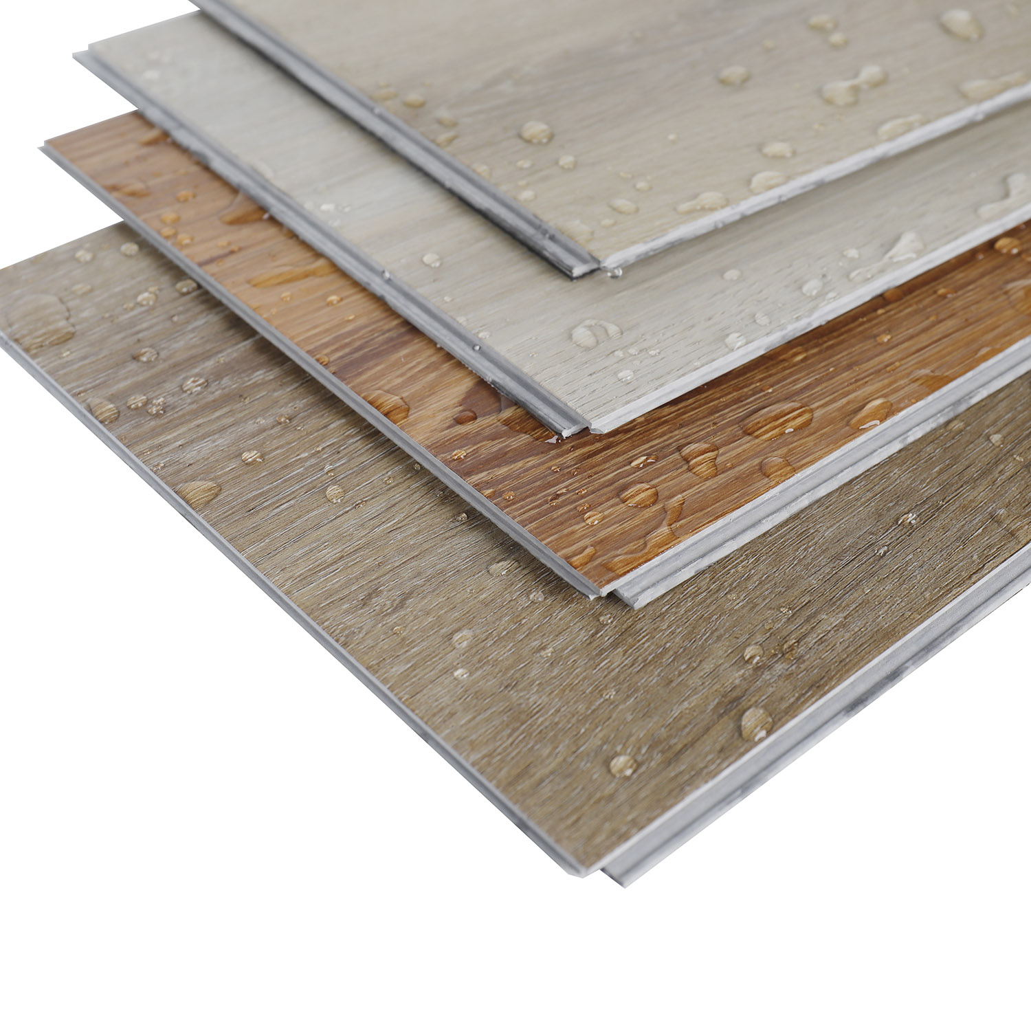 Flat 12mm Waterproof Anti-slip SPC Floor