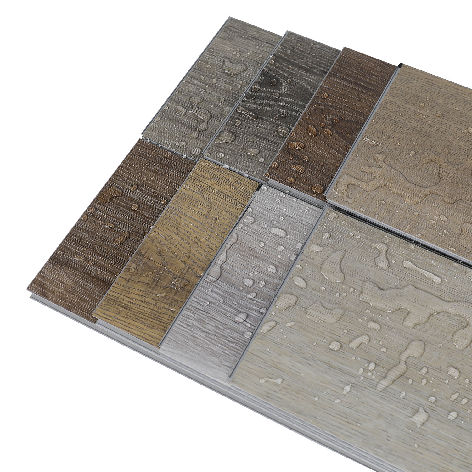 Office Building Tile 7mm Hybrid SPC Floor