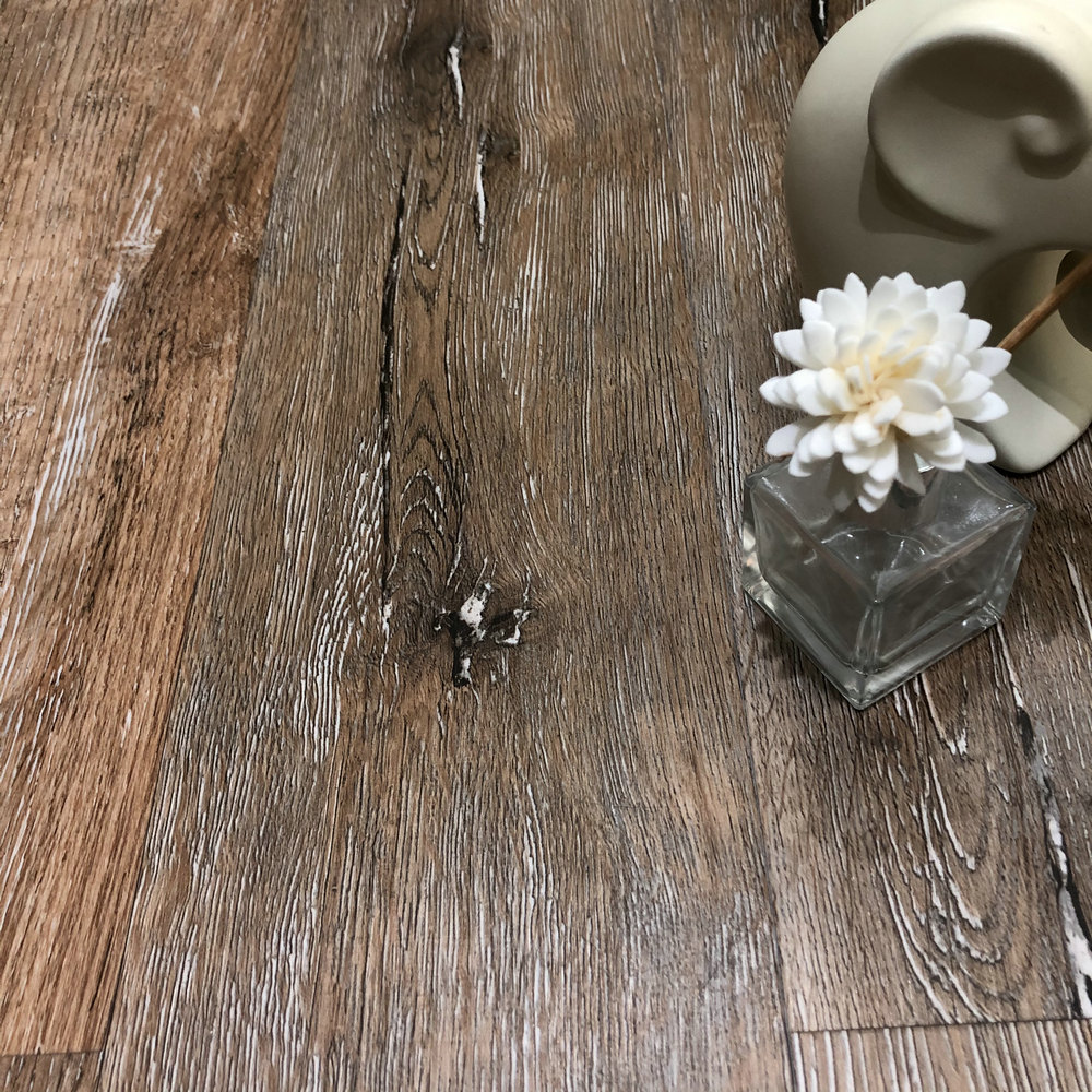 Sound Proof Grey Waterproof Deco SPC Floor