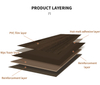 PVC WPC Wood Cladding Interior Decor Wall Panel